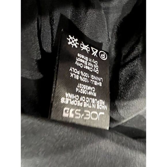 Joe's Jeans Reversible Floral and Sequin Silk Bomber Jacket Size M - Picture 10 of 10